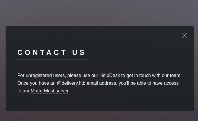 Interesting message