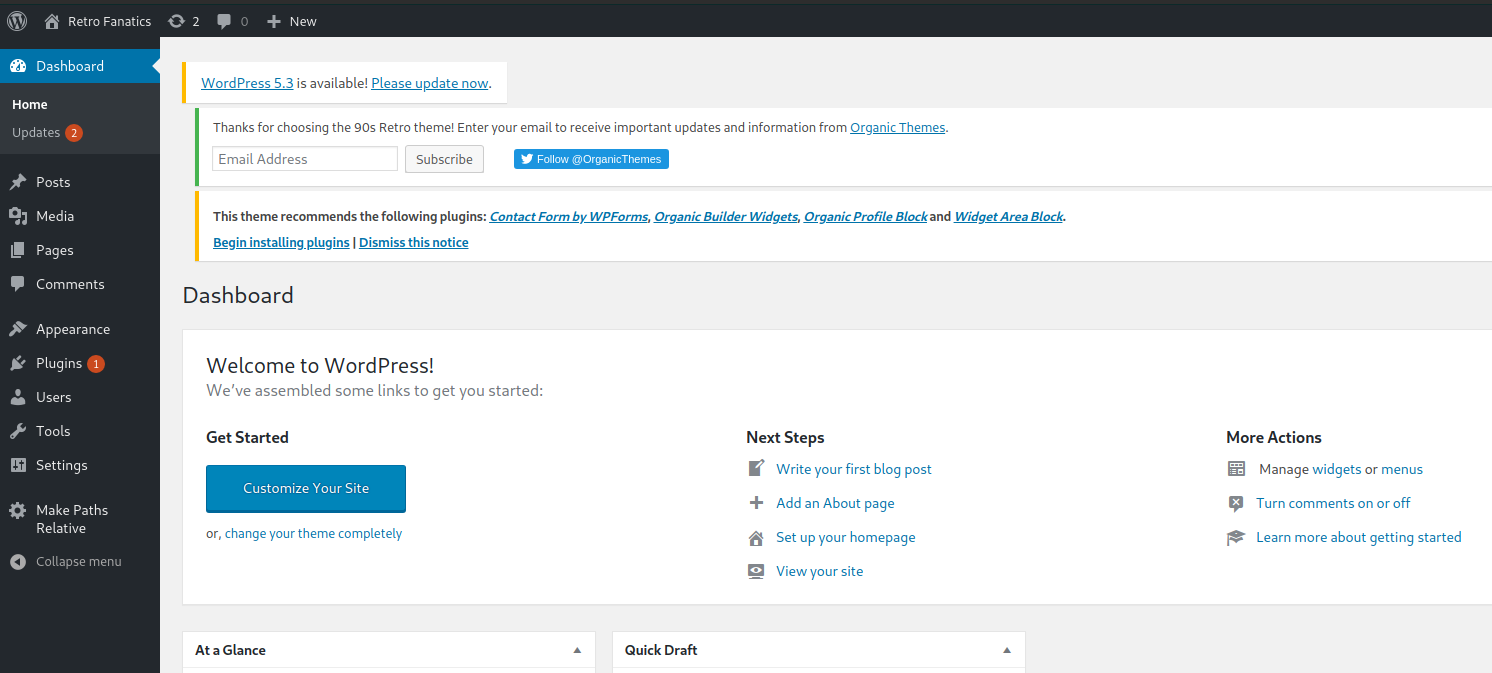 Wordpress Logged In